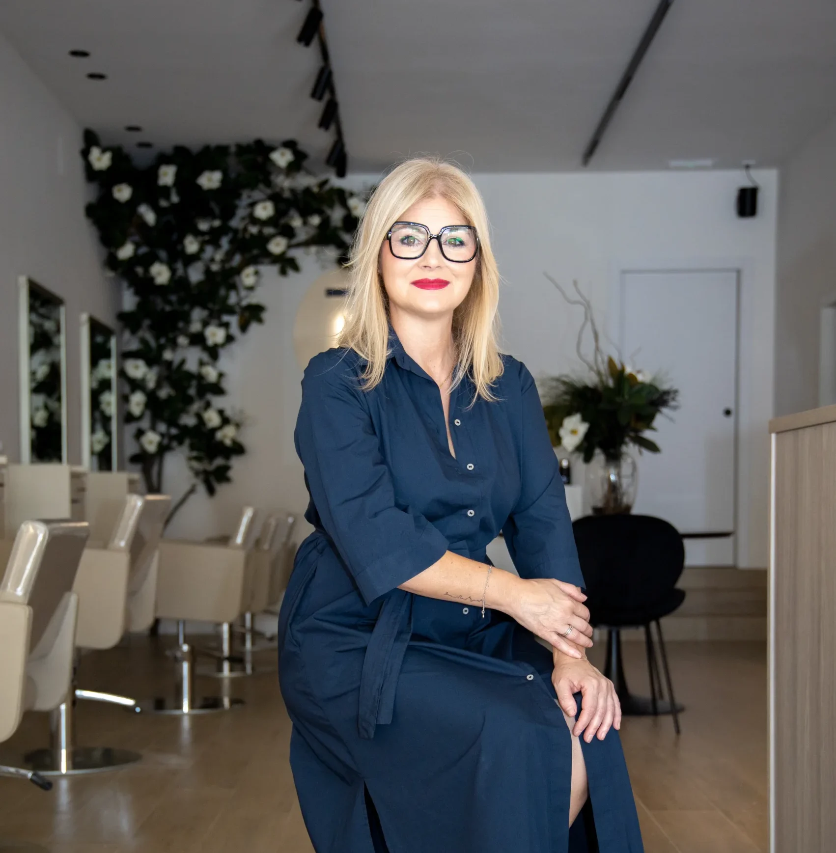 Rosa alapont en el Nuevo Salon